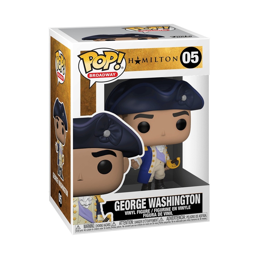 Funko Pop Broadway Hamilton George Washington 05 Vaulted Vinyl Figure 57576